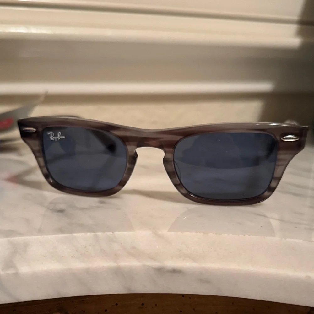 Ray-Ban Junior Toddler Burbank Jr Charcoal Sunglasses with Dark Lenses